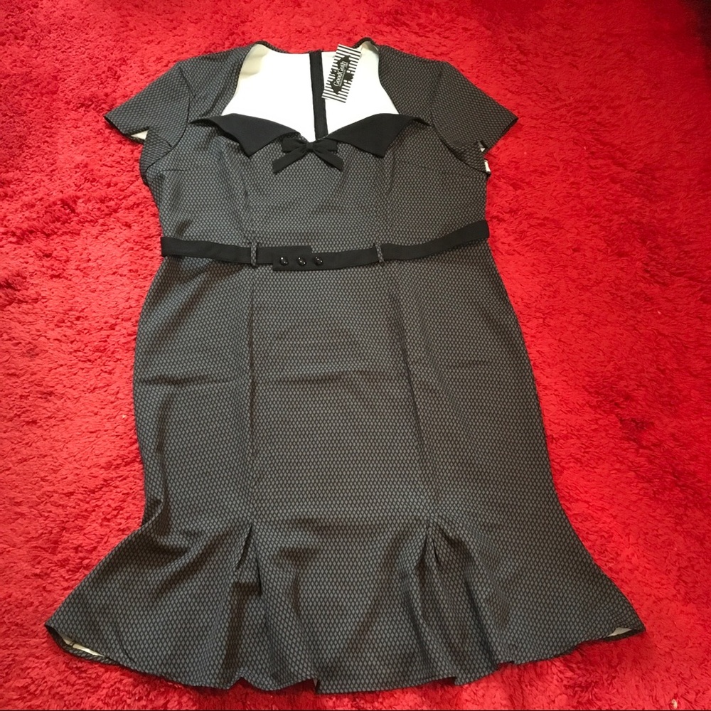 ChicStar 1940s Pin-Up Rockabilly Retro Lily Dress